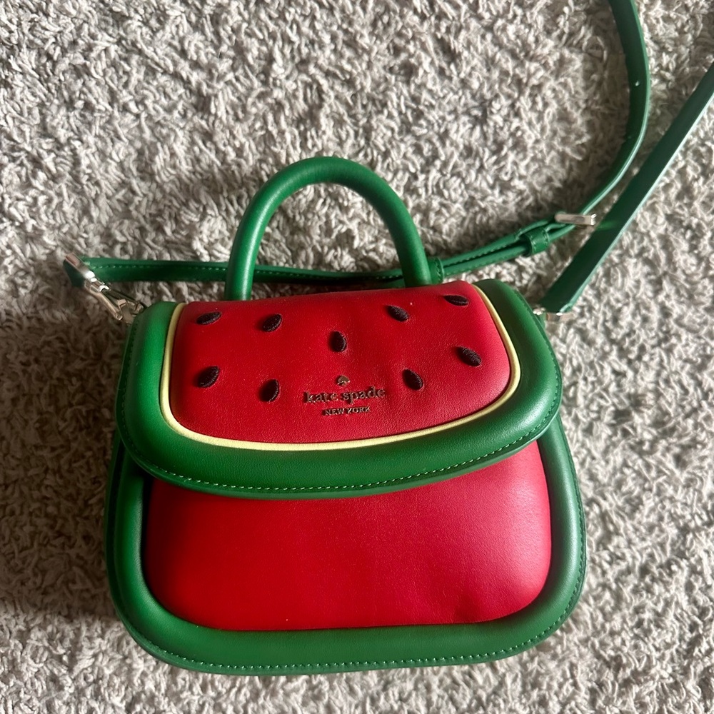 Kate Spade Watermelon-Themed Crossbody Bag